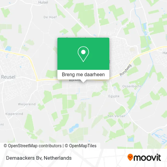 Demaackers Bv kaart