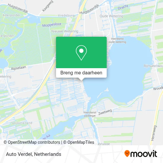 Auto Verdel kaart
