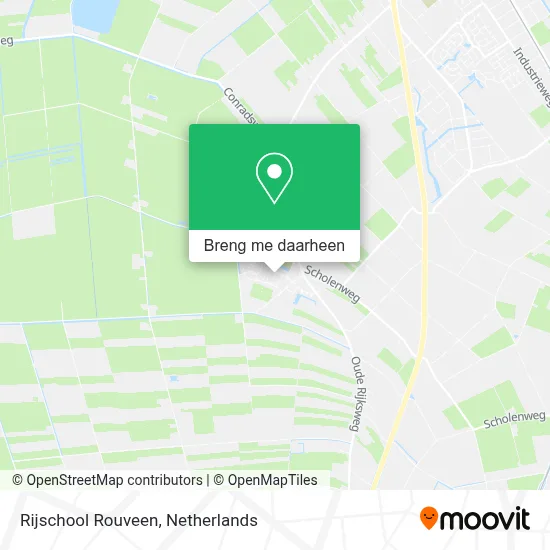 Rijschool Rouveen kaart