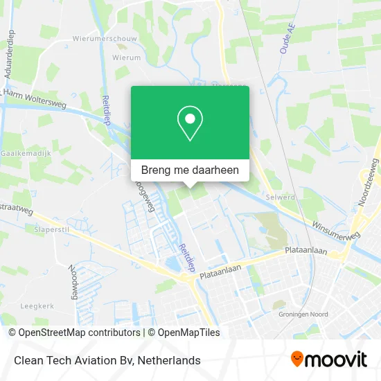 Clean Tech Aviation Bv kaart