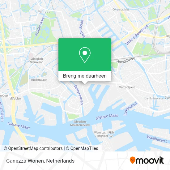 Ganezza Wonen kaart