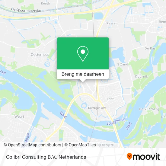 Colibri Consulting B.V. kaart
