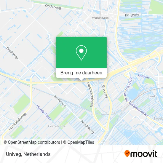 Univeg kaart