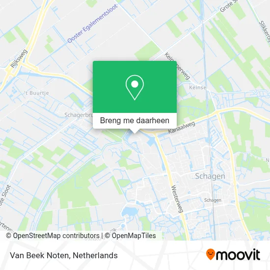 Van Beek Noten kaart