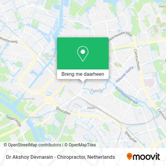 Dr Akshoy Devnarain - Chiropractor kaart