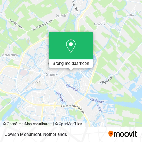 Jewish Monument kaart