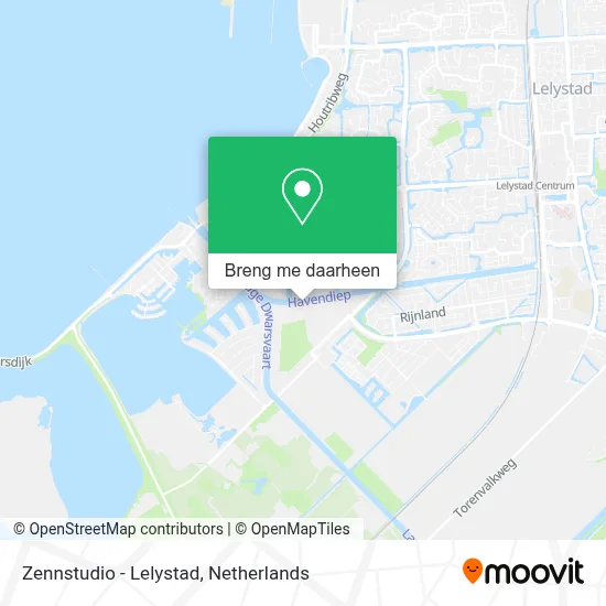 Zennstudio - Lelystad kaart