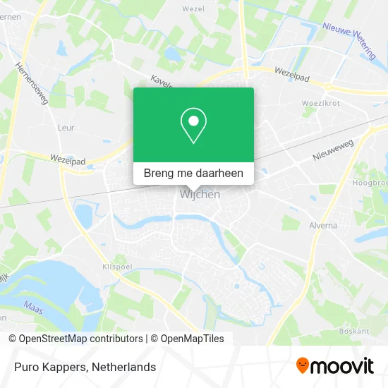 Puro Kappers kaart