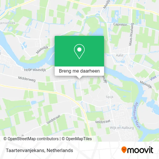 Taartenvanjekans kaart