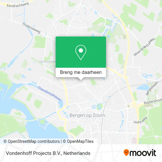 Vondenhoff Projects B.V. kaart