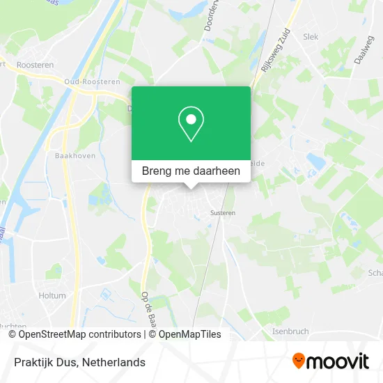 Praktijk Dus kaart
