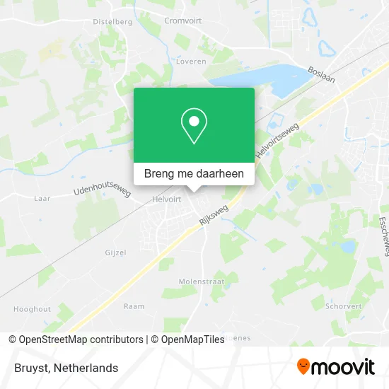 Bruyst kaart