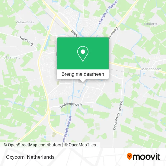 Oxycom kaart