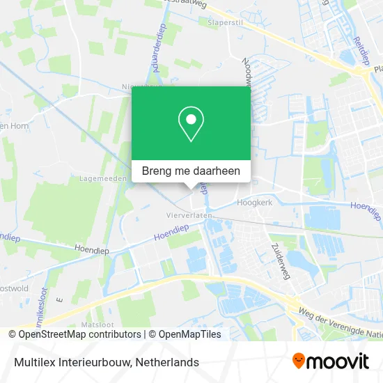 Multilex Interieurbouw kaart