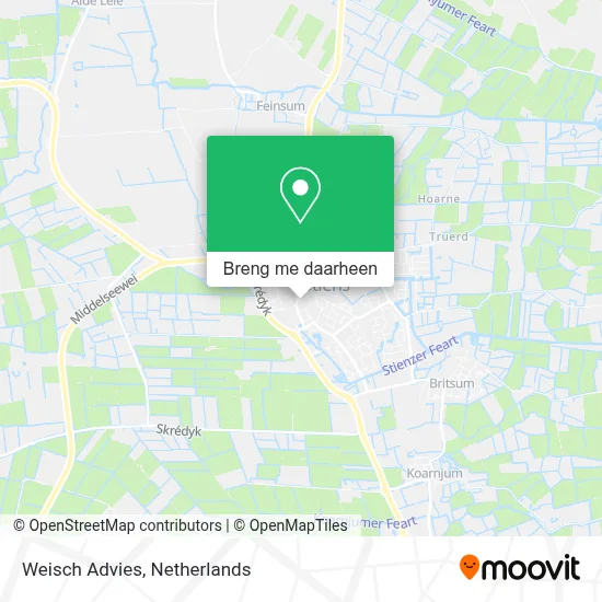 Weisch Advies kaart