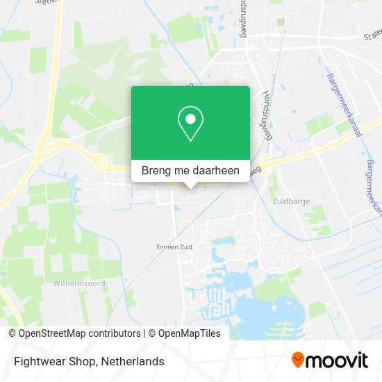 Fightwear Shop kaart