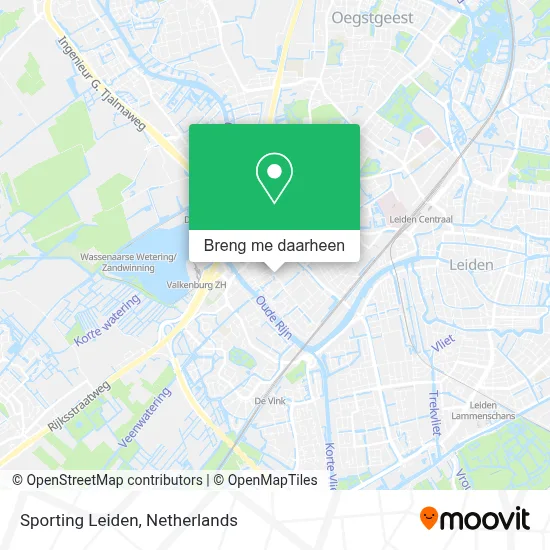 Sporting Leiden kaart