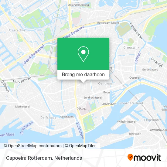 Capoeira Rotterdam kaart