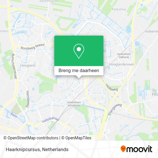 Haarknipcursus kaart