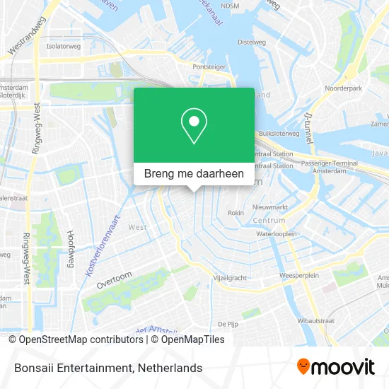 Bonsaii Entertainment kaart