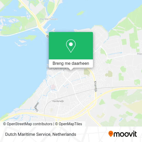 Dutch Maritime Service kaart