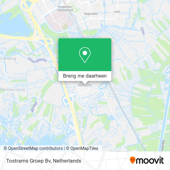Tostrams Groep Bv kaart