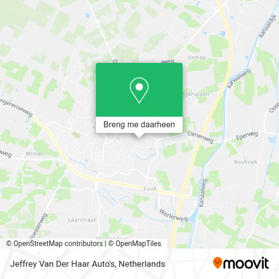 Jeffrey Van Der Haar Auto's kaart
