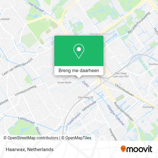 Haarwax kaart