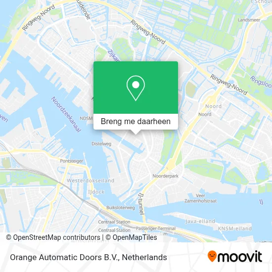 Orange Automatic Doors B.V. kaart