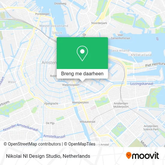 Nikolai Nl Design Studio kaart
