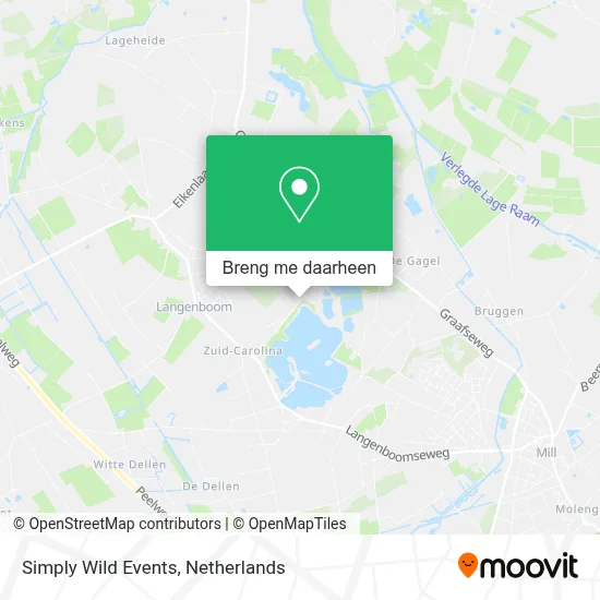 Simply Wild Events kaart