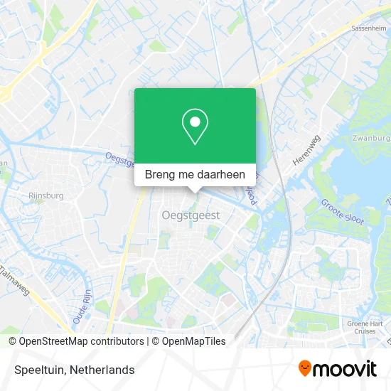Speeltuin kaart