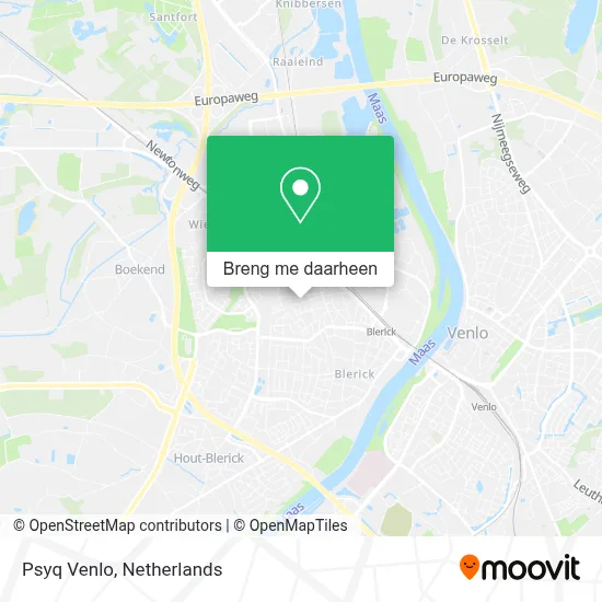 Psyq Venlo kaart