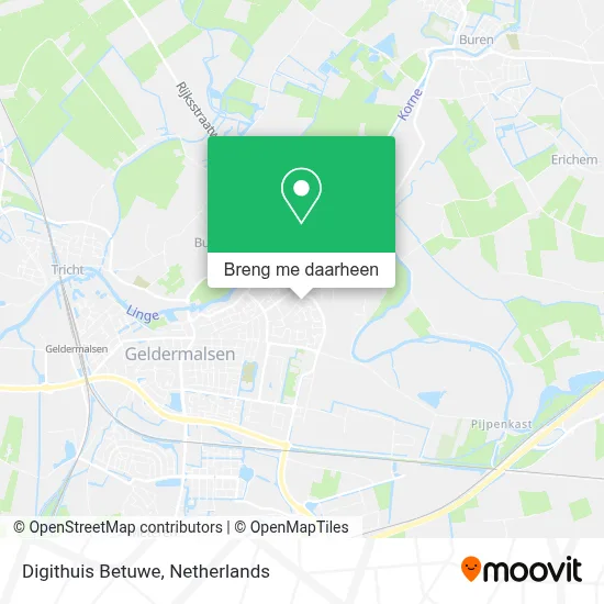 Digithuis Betuwe kaart