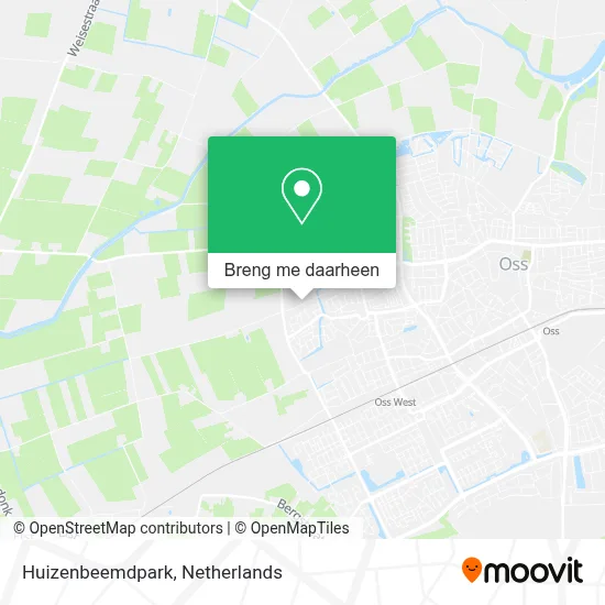 Huizenbeemdpark kaart