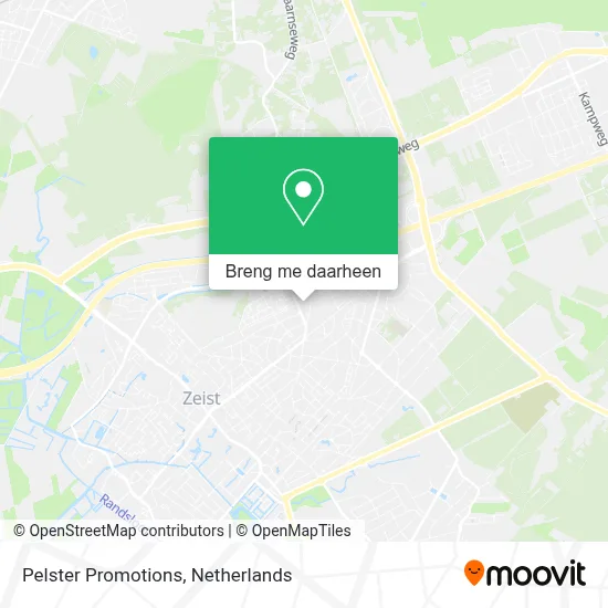 Pelster Promotions kaart