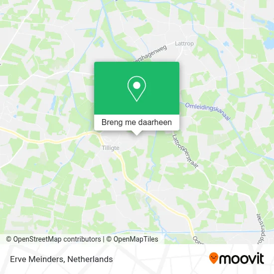 Erve Meinders kaart