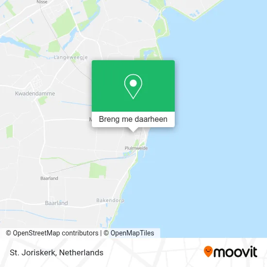 St. Joriskerk kaart