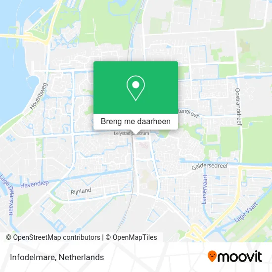 Infodelmare kaart