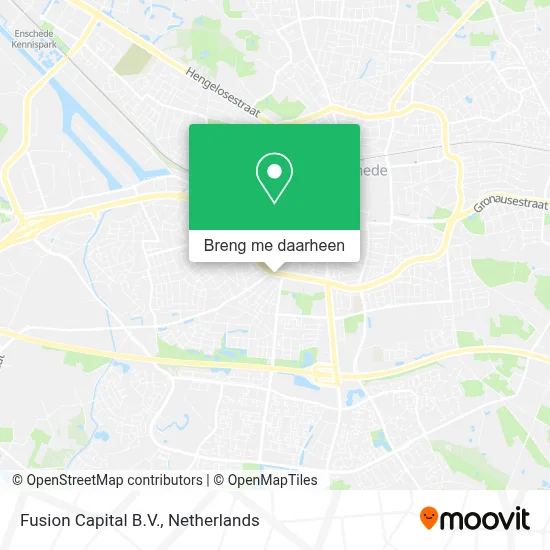 Fusion Capital B.V. kaart