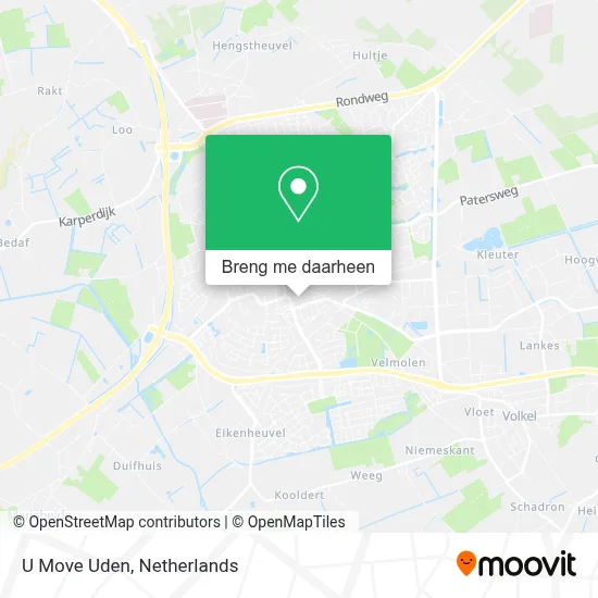 U Move Uden kaart
