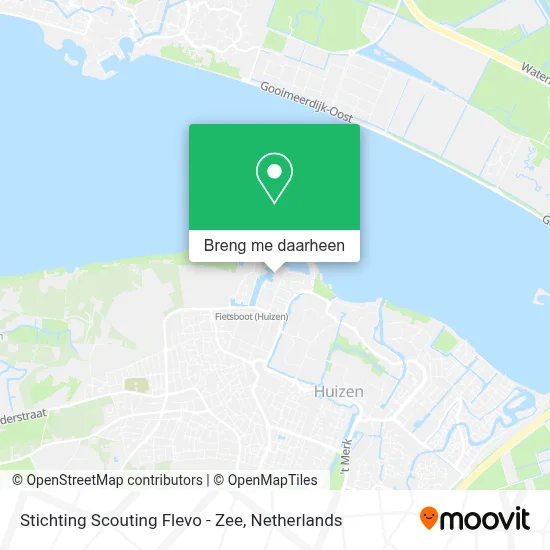 Stichting Scouting Flevo - Zee kaart