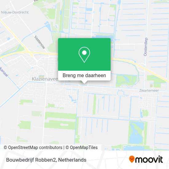 Bouwbedrijf Robben2 kaart