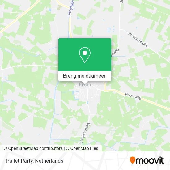 Pallet Party kaart
