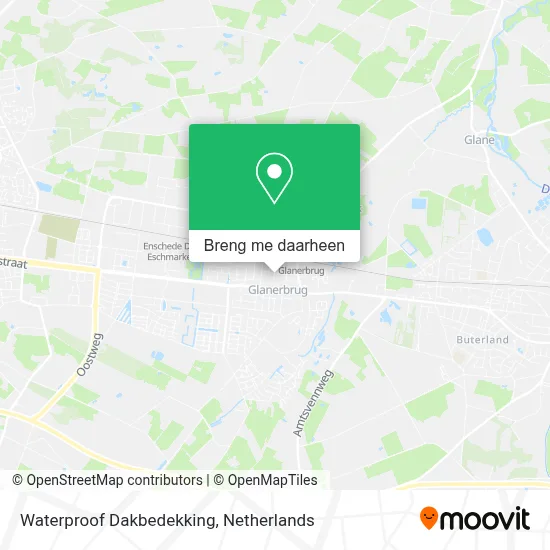 Waterproof Dakbedekking kaart