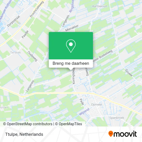 Ttulpe kaart
