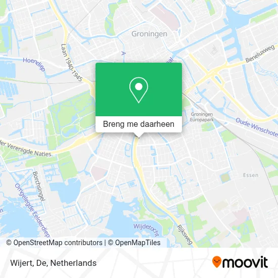 Wijert, De kaart