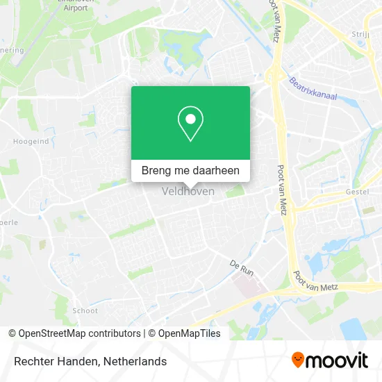 Rechter Handen kaart