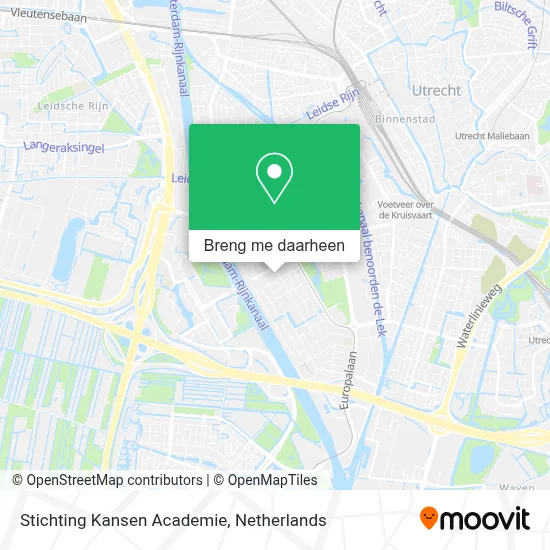 Stichting Kansen Academie kaart