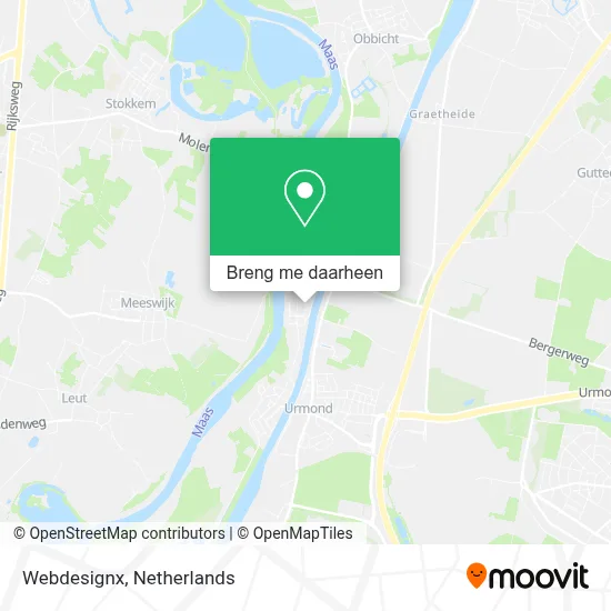 Webdesignx kaart